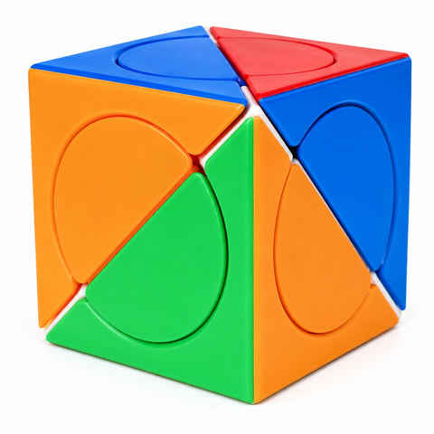 ZePuzzles Shattered Eye Cube (Jacob Keener 3x3 Shape Mod)