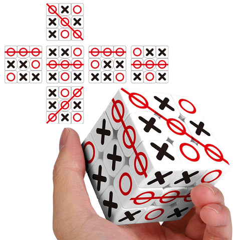 Z-Cube 3x3 Tic-Tac-Toe (UV Printed Pattern Shape Mod)