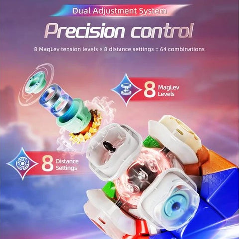 MoYu AoLong V5 3x3 MagLev Ball-Core Speed Cube (UV Coated)