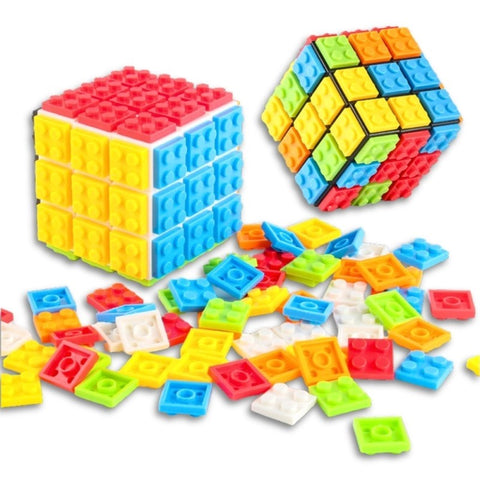 FanXin Color Brick 3x3 (DIY Building Block Speed Cube)