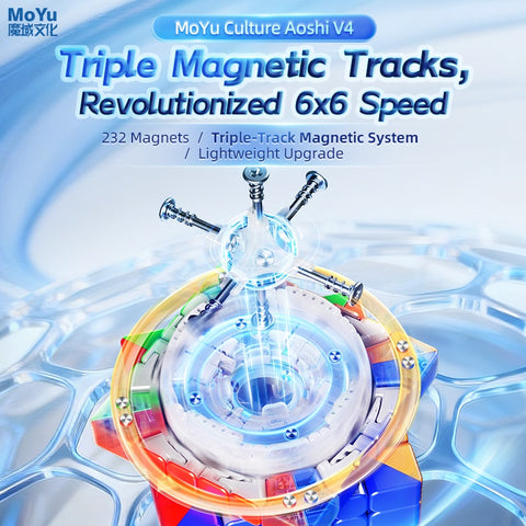 MoYu AoShi V4 6x6 Triple-Track (Ball-Core UV)