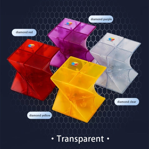 DianSheng Twisted 2x2 Shape Mod (Transparent Edition)