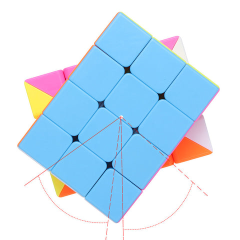 FanXin 3x3x4 Cuboid (Stickerless Pastel Tower Shape Mod)