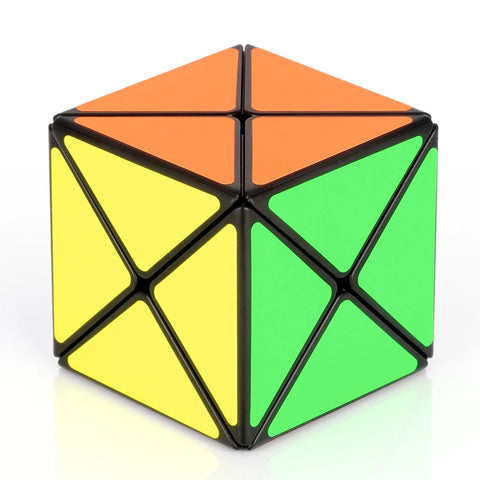 QiYi X Dino Cube (Corner-Turning Non-WCA Brain Teaser - Black)