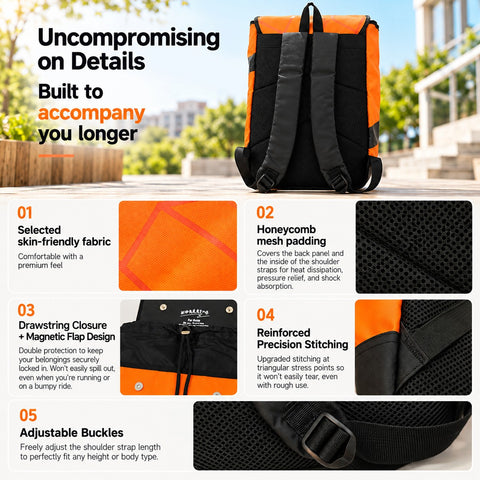 QiYi Forever Speedcubing Backpack - Orange