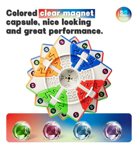 YJ Pocket Cube Mini 7x7 Magnetic Speed Cube (55.5mm)