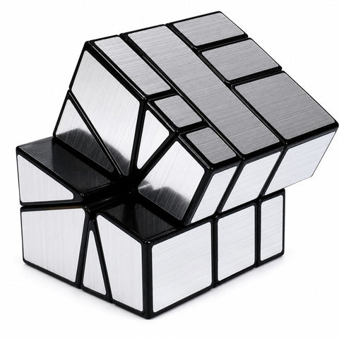 SengSo Mr. M Mirror Axis Square-1 Cube (Silver)