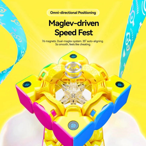 GAN V100 3x3 MagLev UV (Illumination's Minions Special Edition)