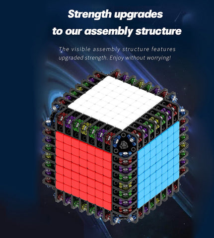 DianSheng Galaxy 9x9 M Magnetic Speed Cube (Stickerless)