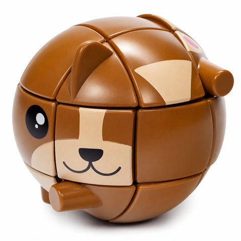 Animal Character Cube 3x3 Shape Mod (Bear Edition)