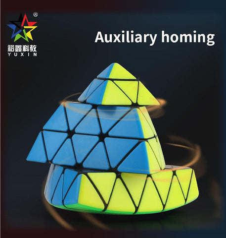 YuXin HuangLong 5x5 Pyraminx (Tiled)