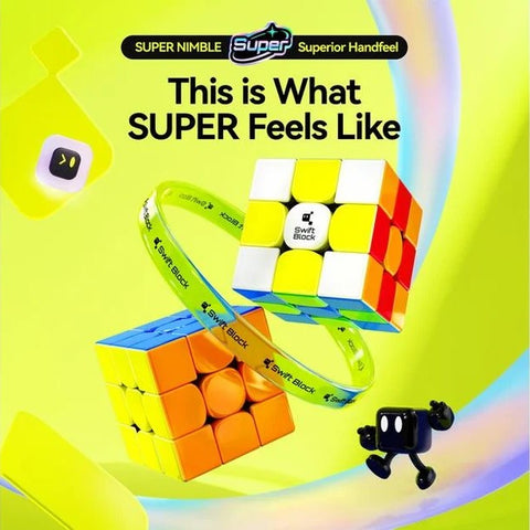 Swift Block Super MagLev Frosted 3x3 Magnetic Speed Cube