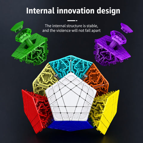 YuXin HuangLong Gigaminx 5x5 (Sculpted Stickerless)