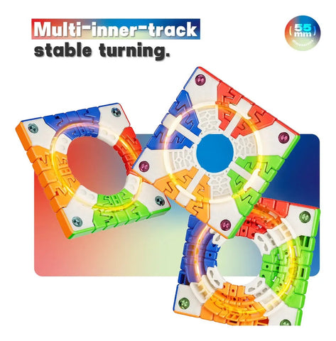 YJ Pocket Cube Mini 7x7 Magnetic Speed Cube (55.5mm)