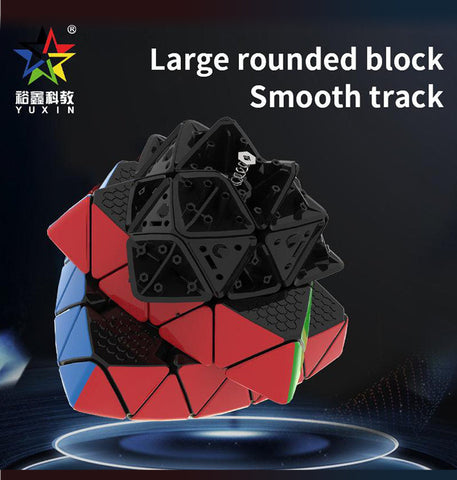 YuXin HuangLong 5x5 Pyraminx (Tiled)