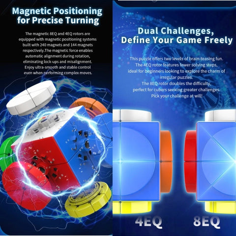 DianSheng Galaxy 2x2 Magic Wheel (4EQ, Magnetic)
