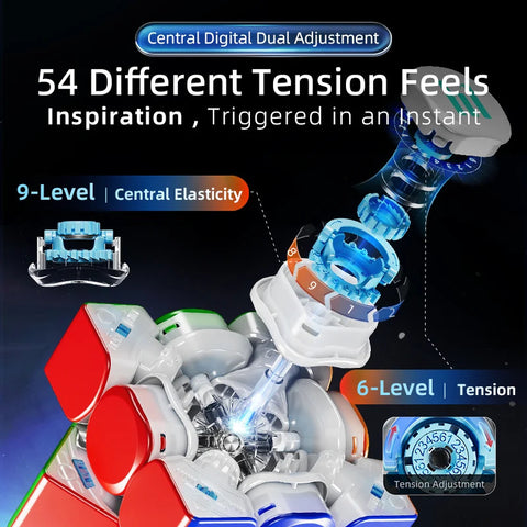 MoYu HuaMeng TG 3x3 Cube (Magnetic, Ball-Core, UV Coated)