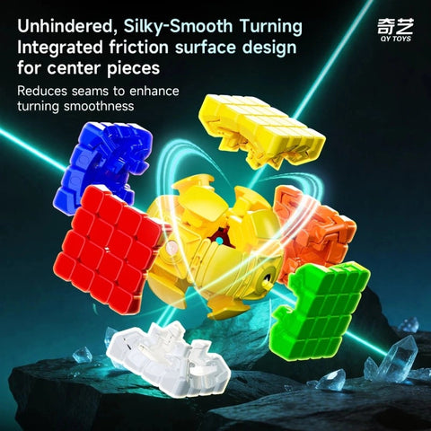 QiYi M Pro 6x6 Magnetic Ball-Core Speed Cube (UV Coated)