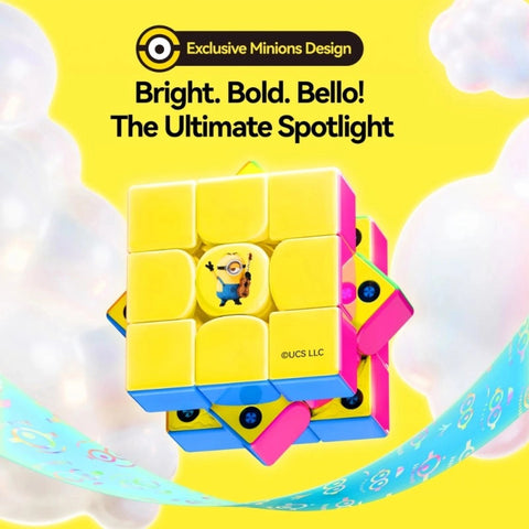 GAN V100 3x3 MagLev UV (Illumination's Minions Special Edition)