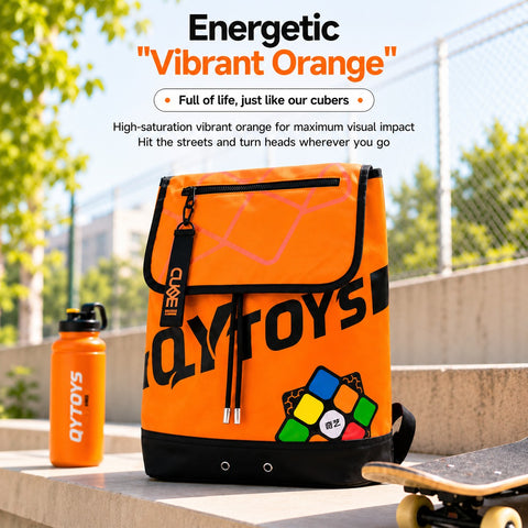 QiYi Forever Speedcubing Backpack - Orange