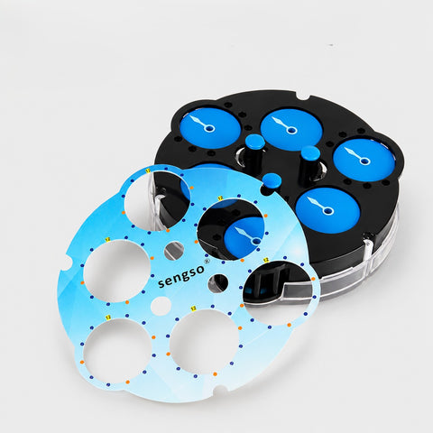 ShengShou 3x3 Triangle Magnetic Clock (6-Dial Variant)
