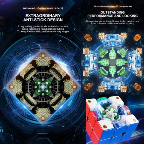 YJ Meta3 3x3 (Wing-Magnetic + 8-Magnet Ball-Core + UV)