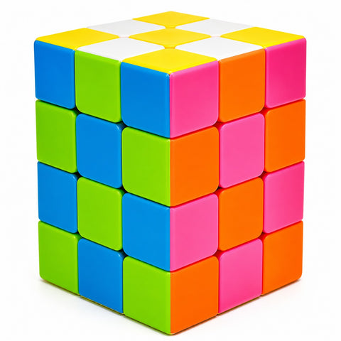 FanXin 3x3x4 Cuboid (Stickerless Pastel Tower Shape Mod)
