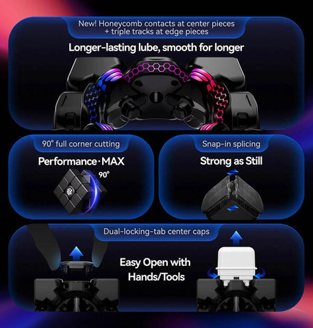 GAN 16 3x3 Max (MagLev, Core Magnets, UV Coated)