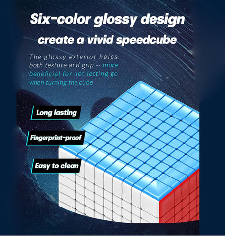 DianSheng Galaxy 9x9 M Magnetic Speed Cube (Stickerless)