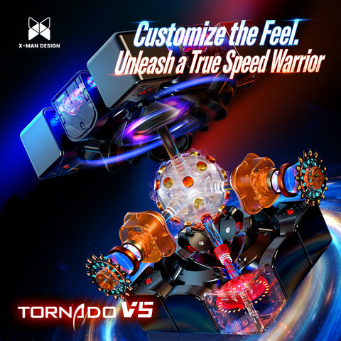 X-Man Tornado V5 3x3 Pioneer (MagLev, 20-Magnet Ball-Core, UV Coated)