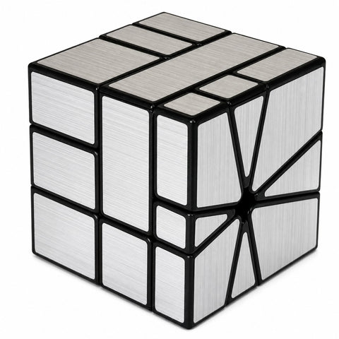 SengSo Mr. M Mirror Axis Square-1 Cube (Silver)