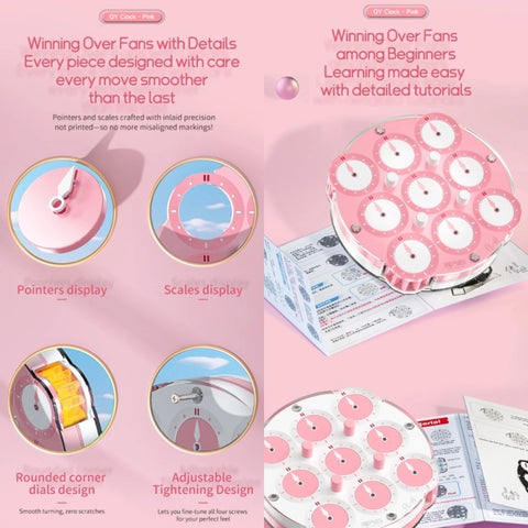 QiYi Magnetic Clock (Sakura Pink Edition)
