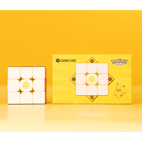 GAN 356 ME 3x3 Magnetic Cube (Official Pokémon Pikachu Edition)