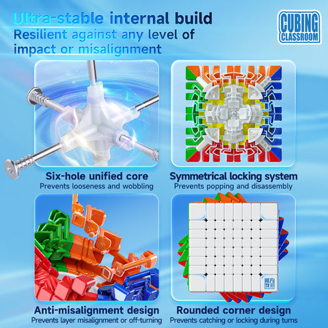 MoYu MeiLong 8x8 V3 (Magnetic + Ball-Core Stickerless)