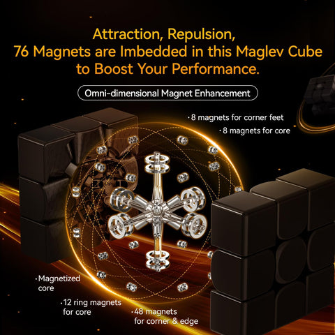 GAN 15 MagLev 3x3 Flagship Magnetic Speed Cube