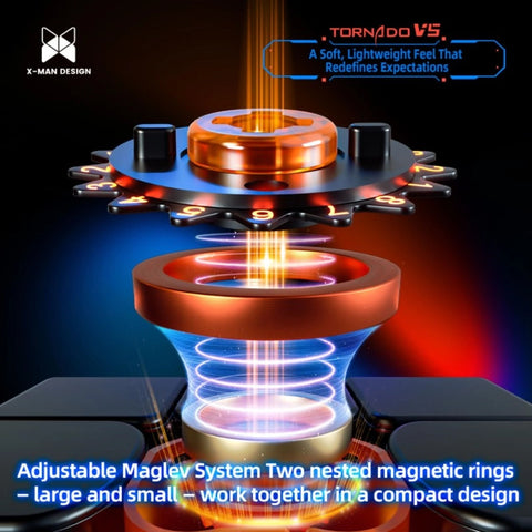 X-Man Tornado V5 3x3 Flagship (Magnetic, Ball-Core, UV Coated)