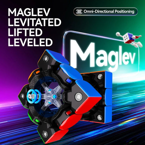 GAN V100 MagLev 3x3 Speed Cube (Frosted Matte)