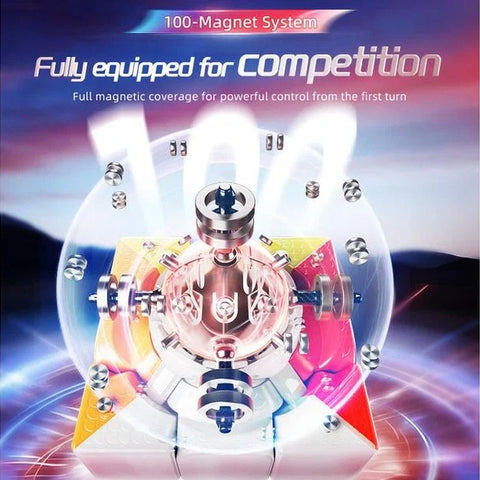 MoYu AoLong V5 3x3 Magnetic Speed Cube (UV Coated)