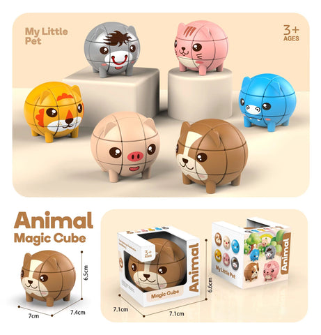 Animal Character Cube 3x3 Shape Mod (Bear Edition)