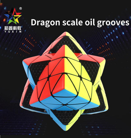 YuXin HuangLong 5x5 Pyraminx (Tiled)