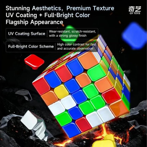 QiYi M Pro 5x5 Magnetic Ball-Core Speed Cube (UV Coated)