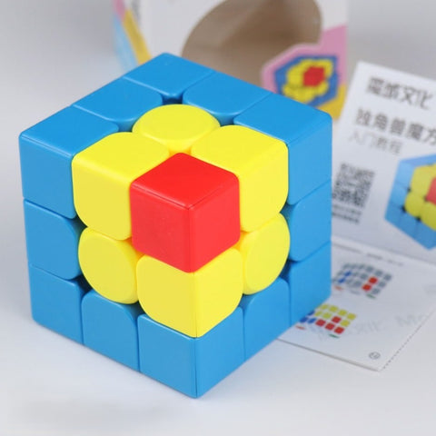 MoYu Teaching Series Unicorn 3x3 Stickerless Speed Cube