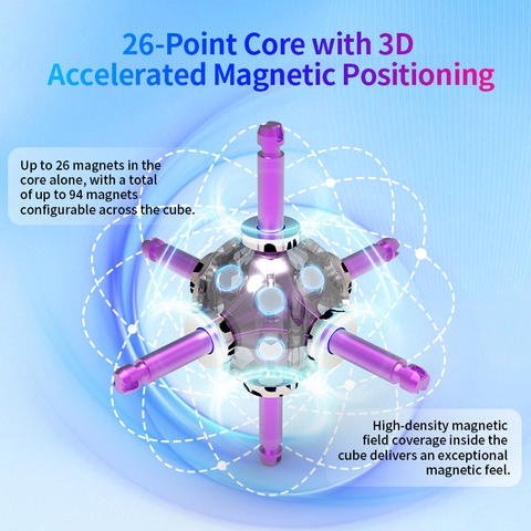 HaiTun Waverider V2 3x3 Flagship (Magnetic, 20-Magnet Ball-Core)