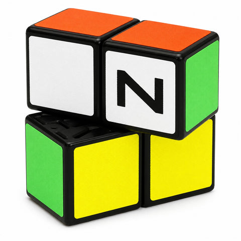 Z Cube 2x2x1 Pocket Cuboid Puzzle (Fabric Stickers)