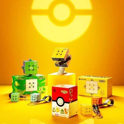 GAN 356 ME 3x3 Magnetic Cube (Official Pokémon Pikachu Edition)