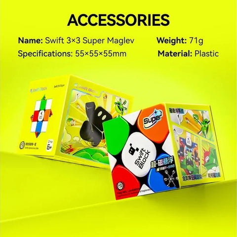 Swift Block Super MagLev Frosted 3x3 Magnetic Speed Cube