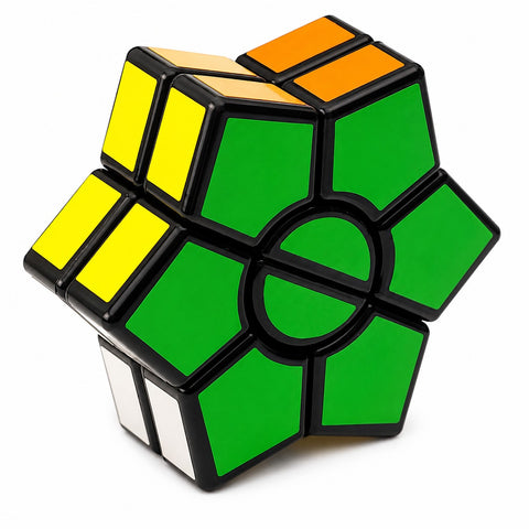 DianSheng 2-Layer Square-1 Star Cube (Black Base)