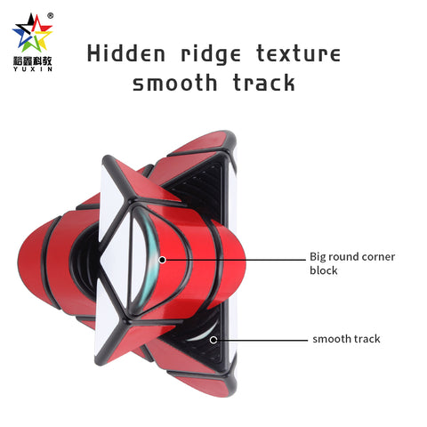 YuXin Black Kylin Rounded Penrose Pyraminx