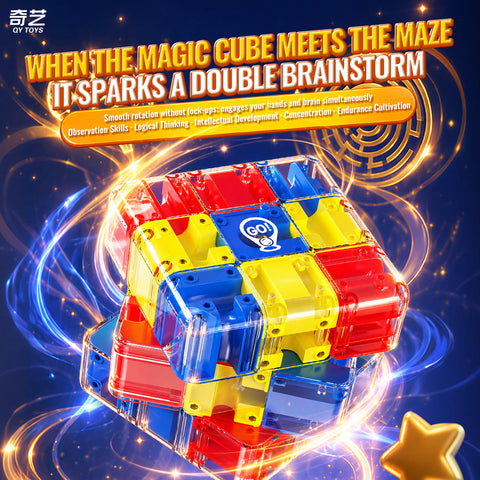 QiYi Maze Sandwich 3x3 (3D Labyrinth Magic Cube)