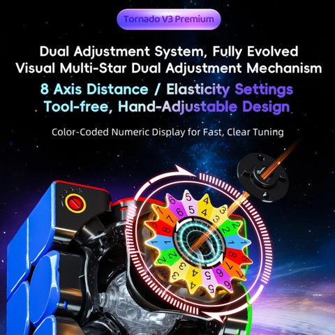 X-Man Tornado V3 3x3 Premium Flagship UV (SAOCube Special Edition)